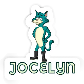 Sticker Jocelyn Cat Image
