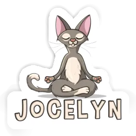 Sticker Yoga Jocelyn Image