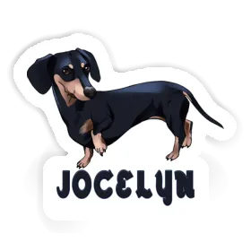 Aufkleber Jocelyn Dackel Image