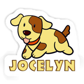 Autocollant Chien Jocelyn Image