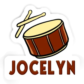 Aufkleber Jocelyn Trommel Image