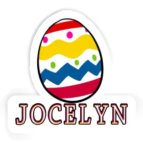 Autocollant Jocelyn Oeuf de Pâques Image