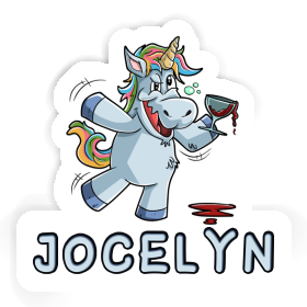 Sticker Jocelyn Unicorn Image