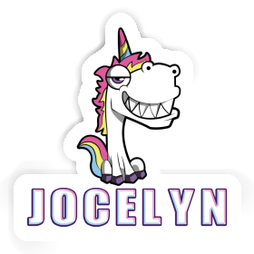 Jocelyn Aufkleber Einhorn Image
