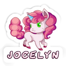 Jocelyn Sticker Einhorn Image