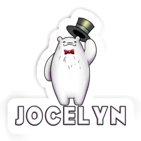 Autocollant Ours polaire Jocelyn Image