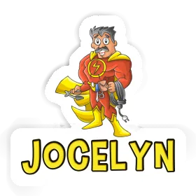 Électricien Autocollant Jocelyn Image