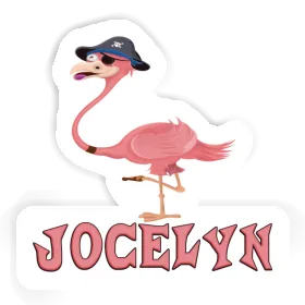 Jocelyn Sticker Flamingo Image