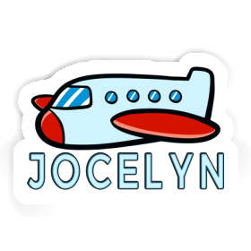 Jocelyn Sticker Flugzeug Image