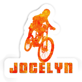 Autocollant Freeride Biker Jocelyn Image