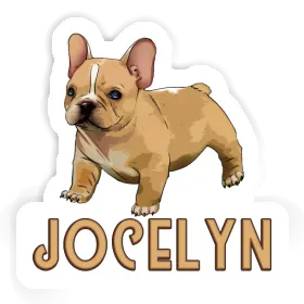Französische Bulldogge Aufkleber Jocelyn Image