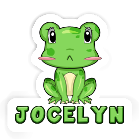 Autocollant Jocelyn Grenouille Image
