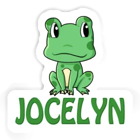 Autocollant Jocelyn Grenouille Image