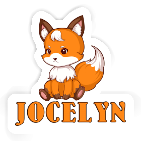 Renard Autocollant Jocelyn Image
