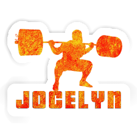 Autocollant Haltérophilie Jocelyn Image