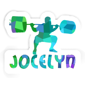 Autocollant Jocelyn Haltérophilie Image
