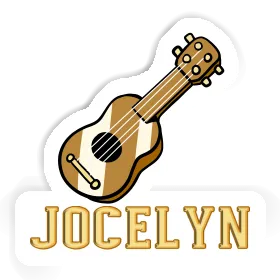 Guitare Autocollant Jocelyn Image