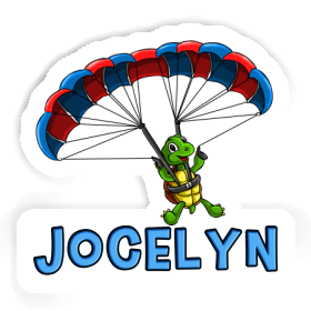 Jocelyn Sticker Gleitschirmpilot Image