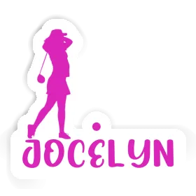 Jocelyn Autocollant Golfeuse Image