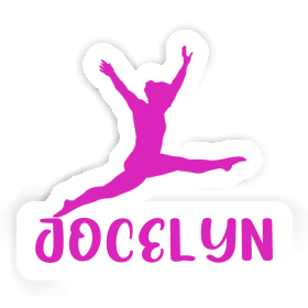 Gymnaste Autocollant Jocelyn Image