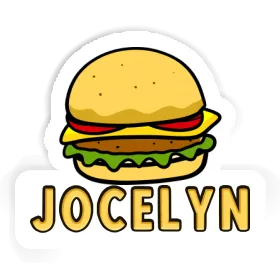 Autocollant Cheeseburger Jocelyn Image