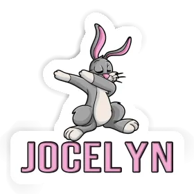 Jocelyn Autocollant Lapin Image