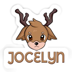 Autocollant Cerf Jocelyn Image