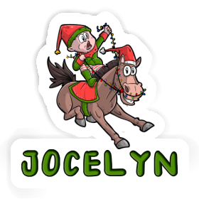 Autocollant Cavalier Jocelyn Image