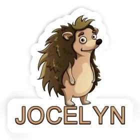Hérisson Autocollant Jocelyn Image