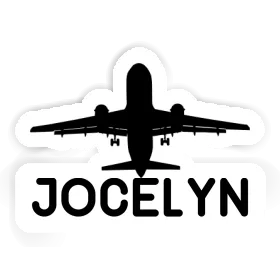 Autocollant Jumbo-Jet Jocelyn Image
