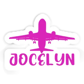 Jocelyn Autocollant Jumbo-Jet Image