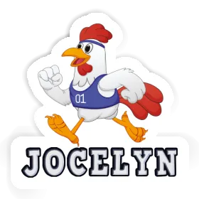 Jocelyn Autocollant Jogger Image