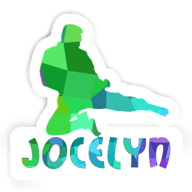 Sticker Karateka Jocelyn Image