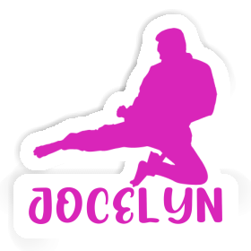 Sticker Karateka Jocelyn Image