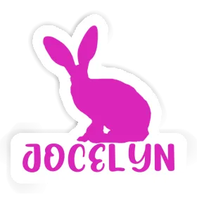 Jocelyn Autocollant Lapin Image
