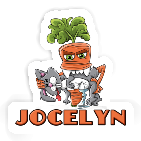 Sticker Monster Carrot Jocelyn Image