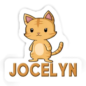 Chaton Autocollant Jocelyn Image