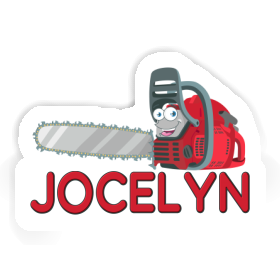 Autocollant Tronçonneuse Jocelyn Image