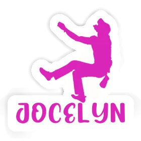 Aufkleber Jocelyn Kletterer Image
