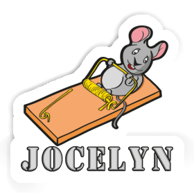 Sticker Jocelyn Fitness Mouse Image