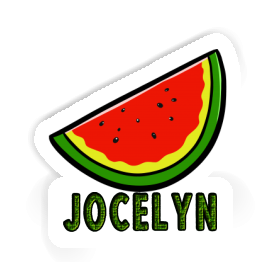 Jocelyn Sticker Wassermelone Image