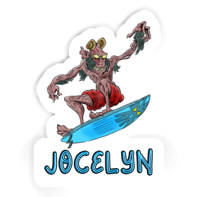 Surfeur Autocollant Jocelyn Image