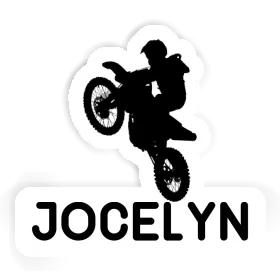 Sticker Jocelyn Motocross-Fahrer Image
