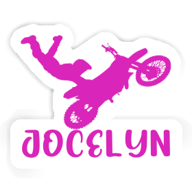 Sticker Motocross-Fahrer Jocelyn Image