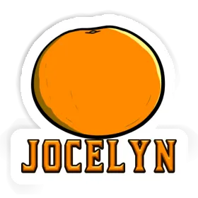 Sticker Jocelyn Orange Image