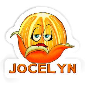 Aufkleber Orange Jocelyn Image