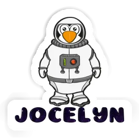 Astronaut Sticker Jocelyn Image
