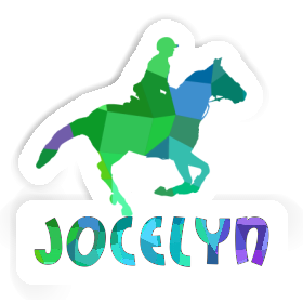 Aufkleber Jocelyn Reiterin Image