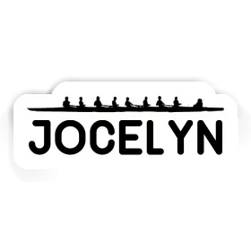 Jocelyn Autocollant Bateau à rames Image