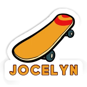 Autocollant Jocelyn Skateboard Image